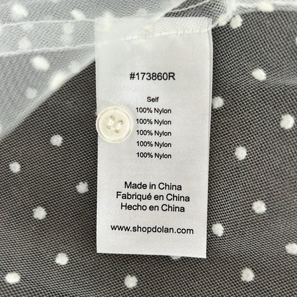 NWT Anthropologie Dolan Sheer Top, size 3x - Picture 10 of 11